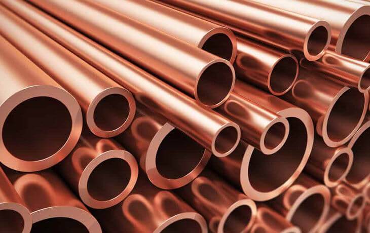 Copper Copper Tubes — supplied by Ritvik Metal Impex, Mumbai