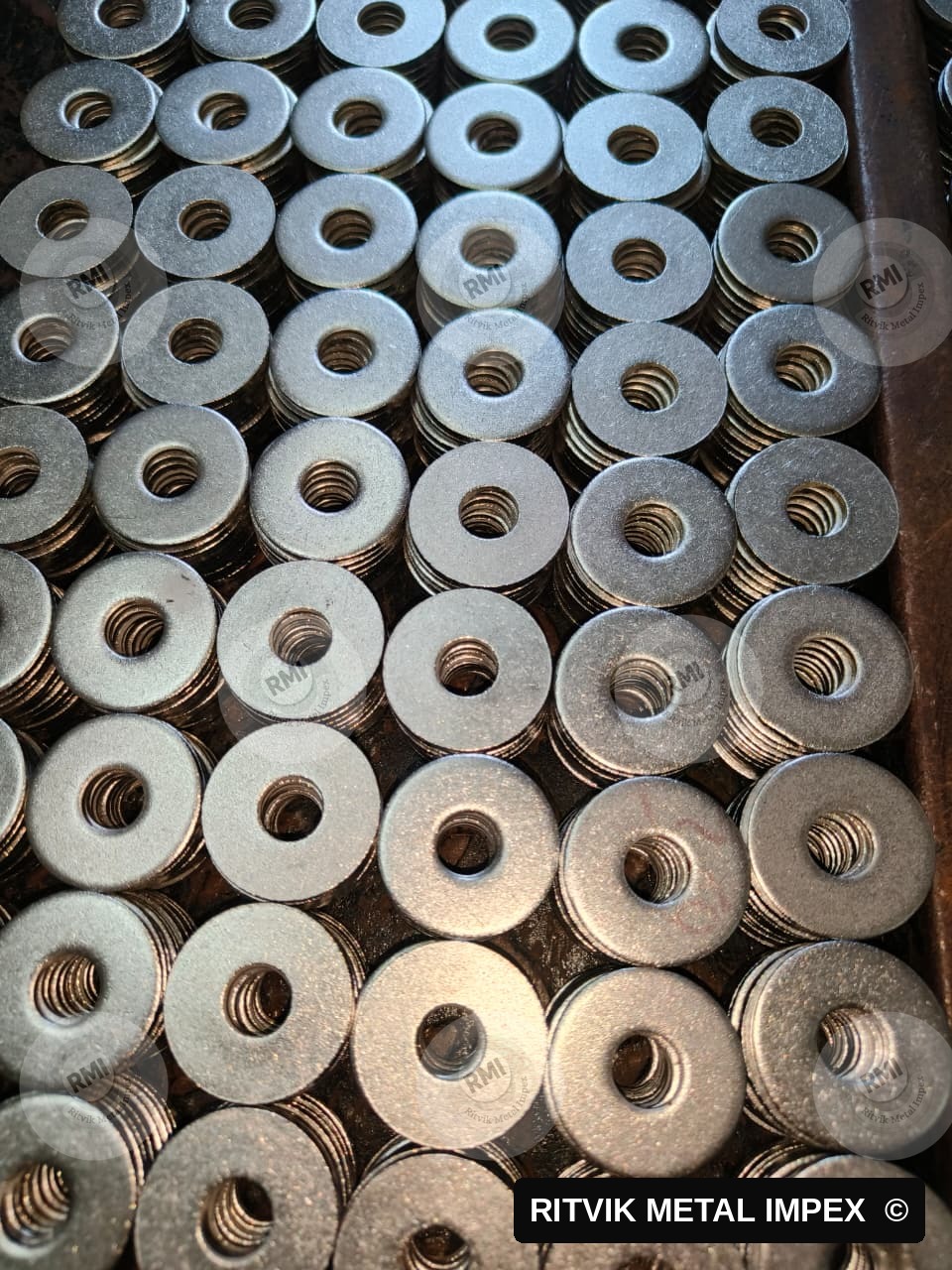Stainless Steel Washers in stock at Ritvik Metal Impex, Mumbai